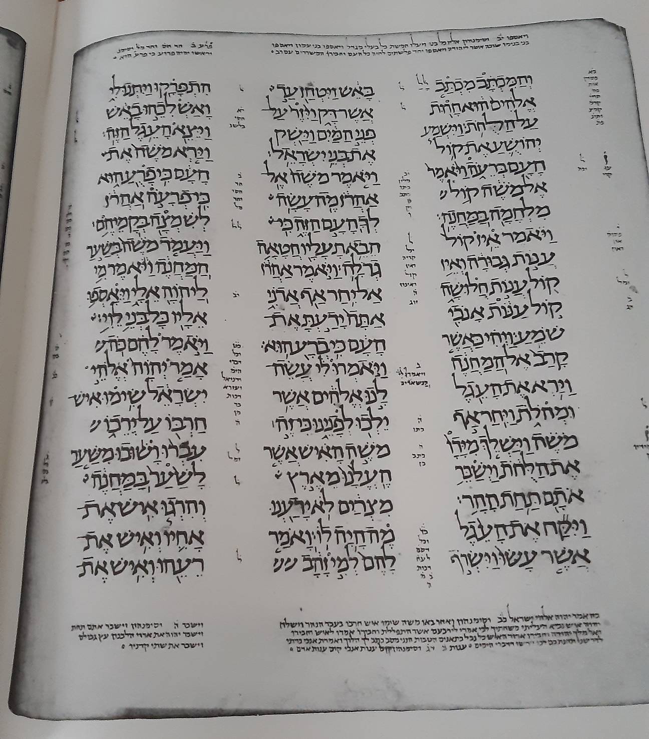 LOEWINGER, D.S. & M. BEIT-ARIE (eds.). (Hebrew). Damascus Pentateuch. Manuscript from about the year 1000 containing almost the whole Pentateuch. Jewish National and Univ. Library, Jerusalem, Hebr. Quart. 5702. Facsimile edition in 2 vols. With introductions by D.S. Loewinger and Malachi Beit-