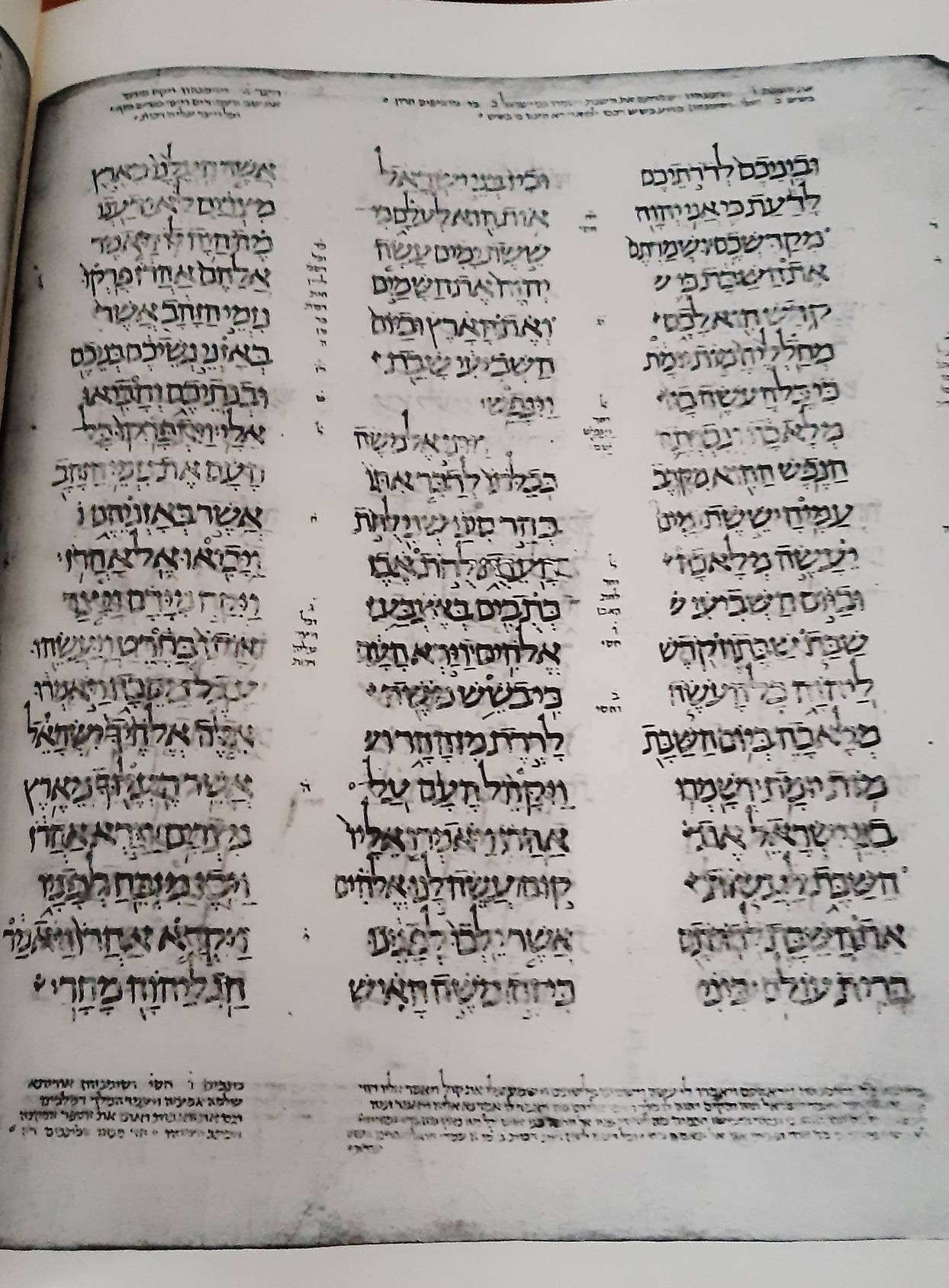 LOEWINGER, D.S. & M. BEIT-ARIE (eds.). (Hebrew). Damascus Pentateuch. Manuscript from about the year 1000 containing almost the whole Pentateuch. Jewish National and Univ. Library, Jerusalem, Hebr. Quart. 5702. Facsimile edition in 2 vols. With introductions by D.S. Loewinger and Malachi Beit-
