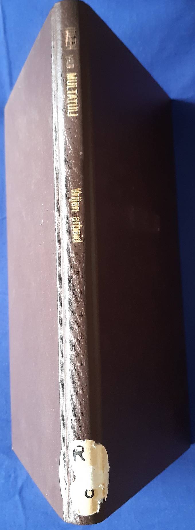 MULTATULI. Indrukken van den dag, medegedeeld door Multatuli. And: Aan de stemgeregtigden in het kiesdistrict Tiel. 2 parts in 1 vol. (Indrukken van den dag 1en 2).