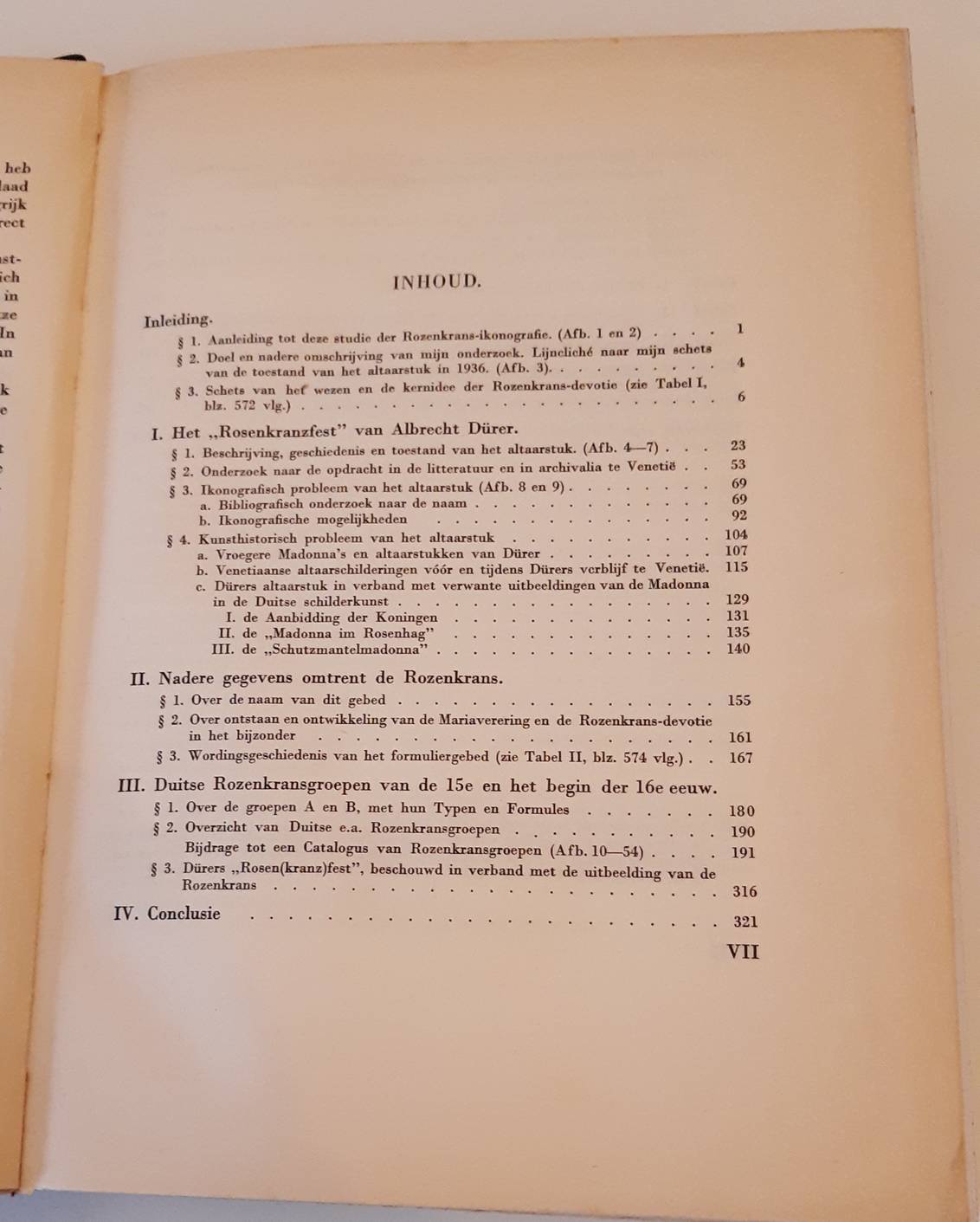 OUDENDIJK PIETERSE, F. Dürers Rosenkranzfest en de ikonografie der Duitse rozenkransgroepen van de XVe en het begin der XVIe eeuw.