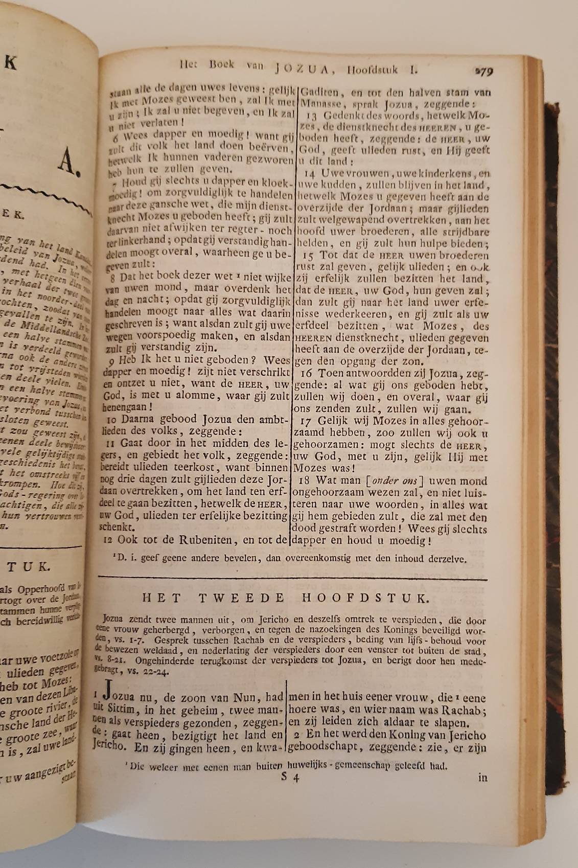 PALM, J. H. VAN DER (ed.). (Dutch). Bijbel, bevattende alle de boeken des ouden en nieuwen verbonds en Volledige aanteekeningen tot de vertaling des bijbels. 4 vols.