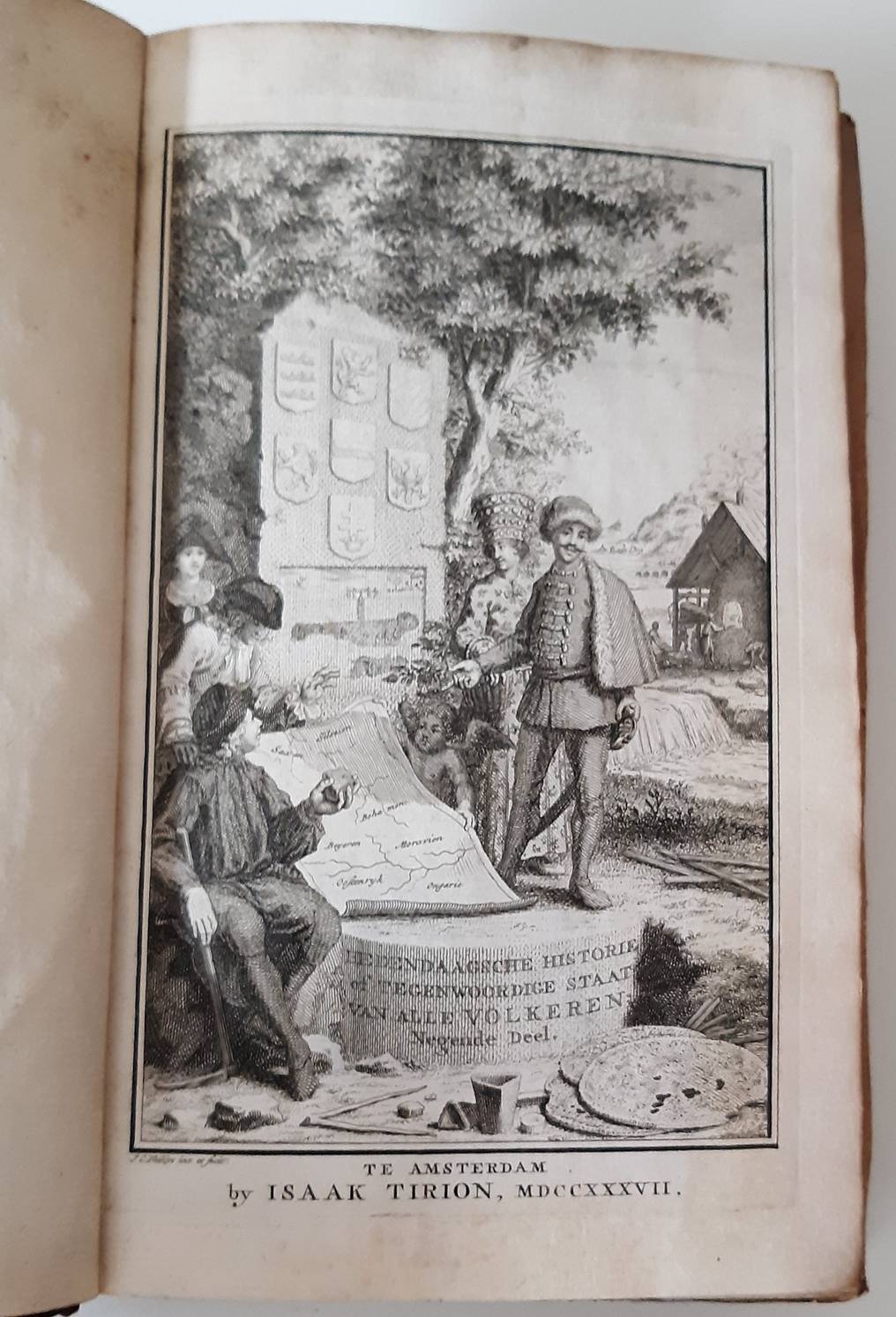 SALMON, THOMAS (1679-1767). Hedendaagsche historie of tegenwoordige staat van alle Volkeren; IX. Deel. Behelzende 't Vervolg van den Tegenwoordigen Staat des Duitschen Keizerryks: En wel in 't byzonder van de Opper-Rhynsche, Frankische, Zwabische, Beyersche en Oostenryksche Kreitzen