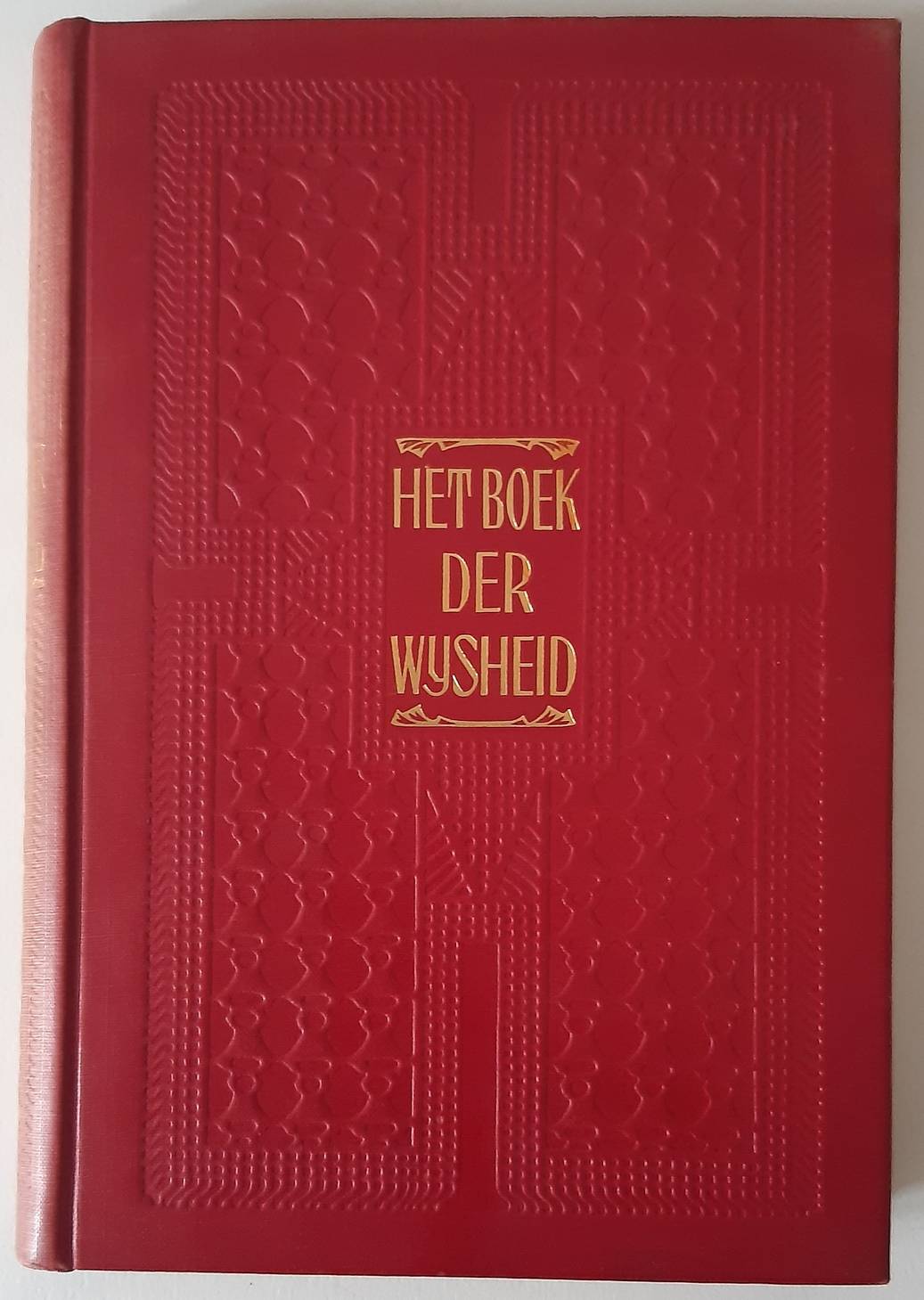 WIJNGAARDEN, W.D. VAN. Het boek der wijsheid van Amen-em-Ope, den zoon van Kanecht. Uit het Egyptisch vertaald.