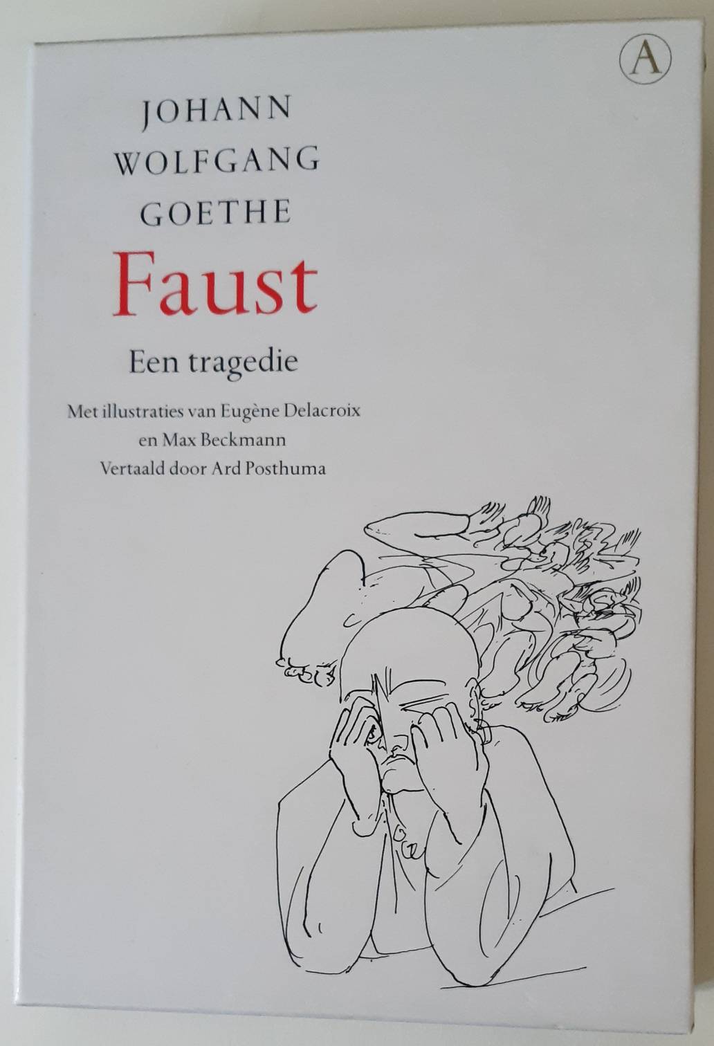 GOETHE, JOHANN WOLFGANG VON. Faust. Een tragedie. Met illustraties van Eugène Delacroix en Max Beckmann. Vertaald door Ard Posthuma.