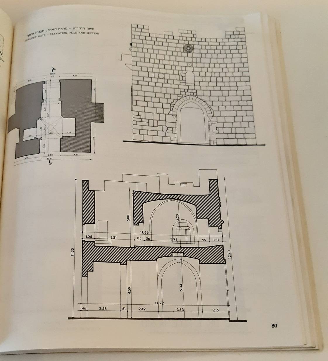 BAHAT, DAN. Jerusalem. Selected Plans of Historical Sites and Monumental Buildings.