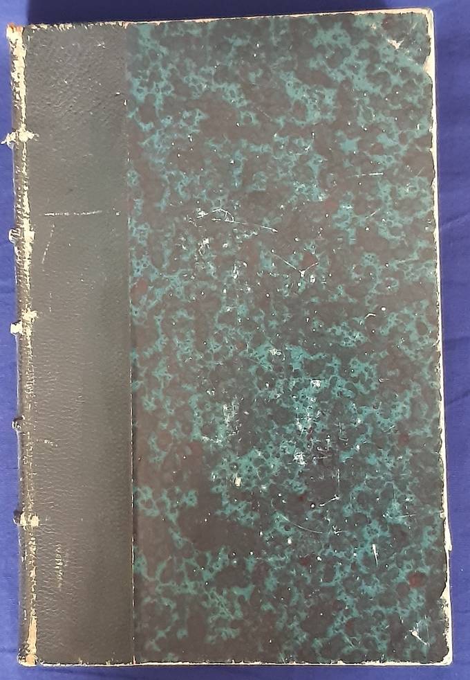 EBERS, GEORG. Durch Gosen zum Sinai.
Aus dem Wanderbuche und der Bibliothek. Mit einer Ansicht des Serbal und des St. Katharinenklosters vom Sinai, zwei Karten und fünf Holzschnitten.